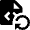 File Code Return Icon from Nova Solid Set