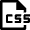 File Css Icon from Nova Line Set