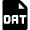 File Dat Icon from Nova Solid Set