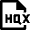 File Hqx Icon from Nova Line Set