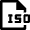 File Iso Icon from Nova Line Set