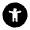 Accessibility Circle Fill Icon from Rounded Fill - Material Pro Set