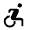 Accessible Forward Icon from Outlined Line - Material Symbols Set