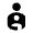 Account Child Invert Icon from Sharp Line - Material Symbols Set