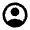 Account Circle Fill Icon from Outlined Fill - Material Pro Set