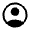 Account Circle Fill Icon from Outlined Fill - Material Symbols Set