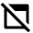 Ad Off Icon from Outlined Line - Material Pro Set