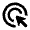 Ads Click Icon from Rounded Line - Material Pro Set