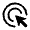 Ads Click Icon from Rounded Line - Material Symbols Set