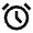 Alarm Icon from Outlined Line - Material Pro Set
