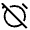 Alarm Off Icon from Rounded Line - Material Symbols Set