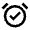 Alarm On Icon from Outlined Line - Material Pro Set