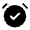 Alarm On Fill Icon from Rounded Fill - Material Symbols Set