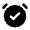 Alarm On Fill Icon from Rounded Fill - Material Pro Set