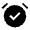 Alarm On Fill Icon from Sharp Fill - Material Symbols Set