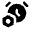 Alarm Setting Bolt Fill Icon from Rounded Fill - Material Pro Set