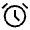 Alarm Icon from Sharp Line - Material Symbols Set