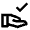 Approval Delegation Icon from Outlined Line - Material Pro Set
