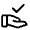 Approval Delegation Icon from Rounded Line - Material Symbols Set