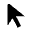 Arrow Selector Tool Fill Icon from Outlined Fill - Material Pro Set