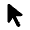 Arrow Selector Tool Fill Icon from Rounded Fill - Material Pro Set