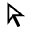 Arrow Selector Tool Icon from Sharp Line - Material Symbols Set