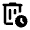 Auto Delete Icon from Rounded Line - Material Pro Set