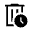 Auto Delete Icon from Sharp Line - Material Symbols Set