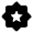 Award Star Fill Icon from Rounded Fill - Material Symbols Set