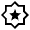 Award Star Icon from Sharp Line - Material Symbols Set