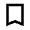 Bookmark Icon from Sharp Line - Material Pro Set