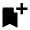 Bookmark Add Fill Icon from Outlined Fill - Material Pro Set