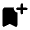Bookmark Add Fill Icon from Rounded Fill - Material Pro Set