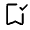Bookmark Added Icon from Rounded Line - Material Symbols Set