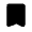 Bookmark Fill Icon from Rounded Fill - Material Symbols Set