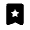 Bookmark Star Fill Icon from Rounded Fill - Material Symbols Set