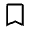 Bookmark Icon from Outlined Line - Material Symbols Set