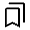 Bookmarks Icon from Outlined Line - Material Symbols Set