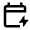 Calendar Deadline Icon from Outlined Line - Material Pro Set