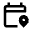 Calendar Event Icon from Outlined Line - Material Pro Set