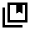 Collections Bookmark Icon from Sharp Line - Material Pro Free Set