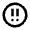 Error Medium Icon from Outlined Line - Material Pro Set