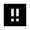 Error Square Medium Fill Icon from Sharp Fill - Material Pro Free Set