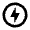 Offline Bolt Icon from Outlined Line - Material Pro Free Set
