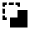 Pathfinder Minus Back Alt Fill Icon from Sharp Fill - Material Pro Free Set