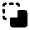 Pathfinder Minus Back Alt Fill Icon from Rounded Fill - Material Pro Free Set
