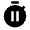 Timer Pause Fill Icon from Outlined Fill - Material Pro Free Set
