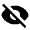 Visibility Off Fill Icon from Rounded Fill - Material Pro Free Set