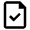 Common File Check Icon from Nova Line Set