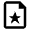 Common File Favorite Star Icon from Nova Line Set